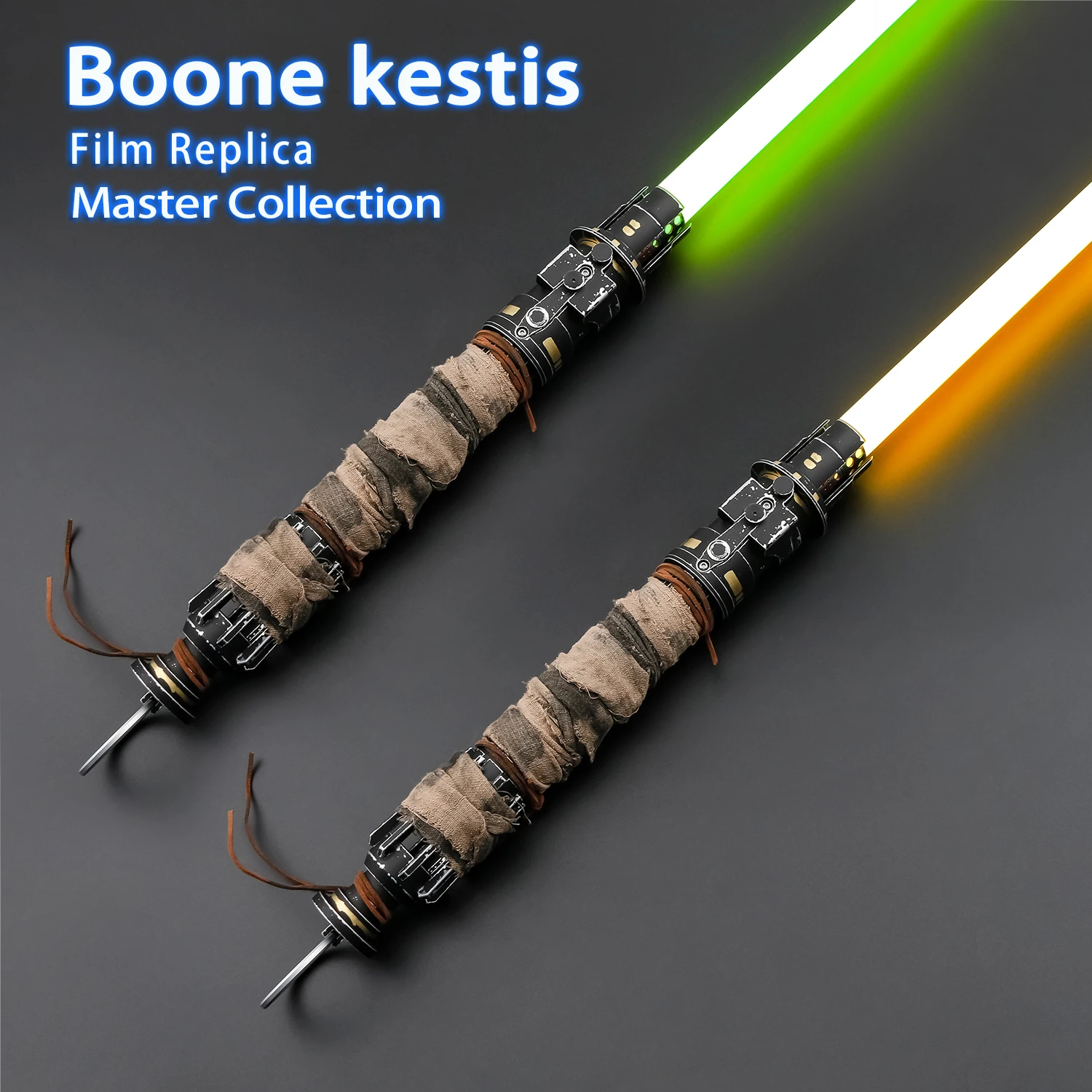 TXQSABER Boone kestis ﻿Lightsaber SNV4 Proffie2.2 Heavy Dueling Light Sword Metal Hilt Smooth Swing Laser FOC Force Cospaly Toy