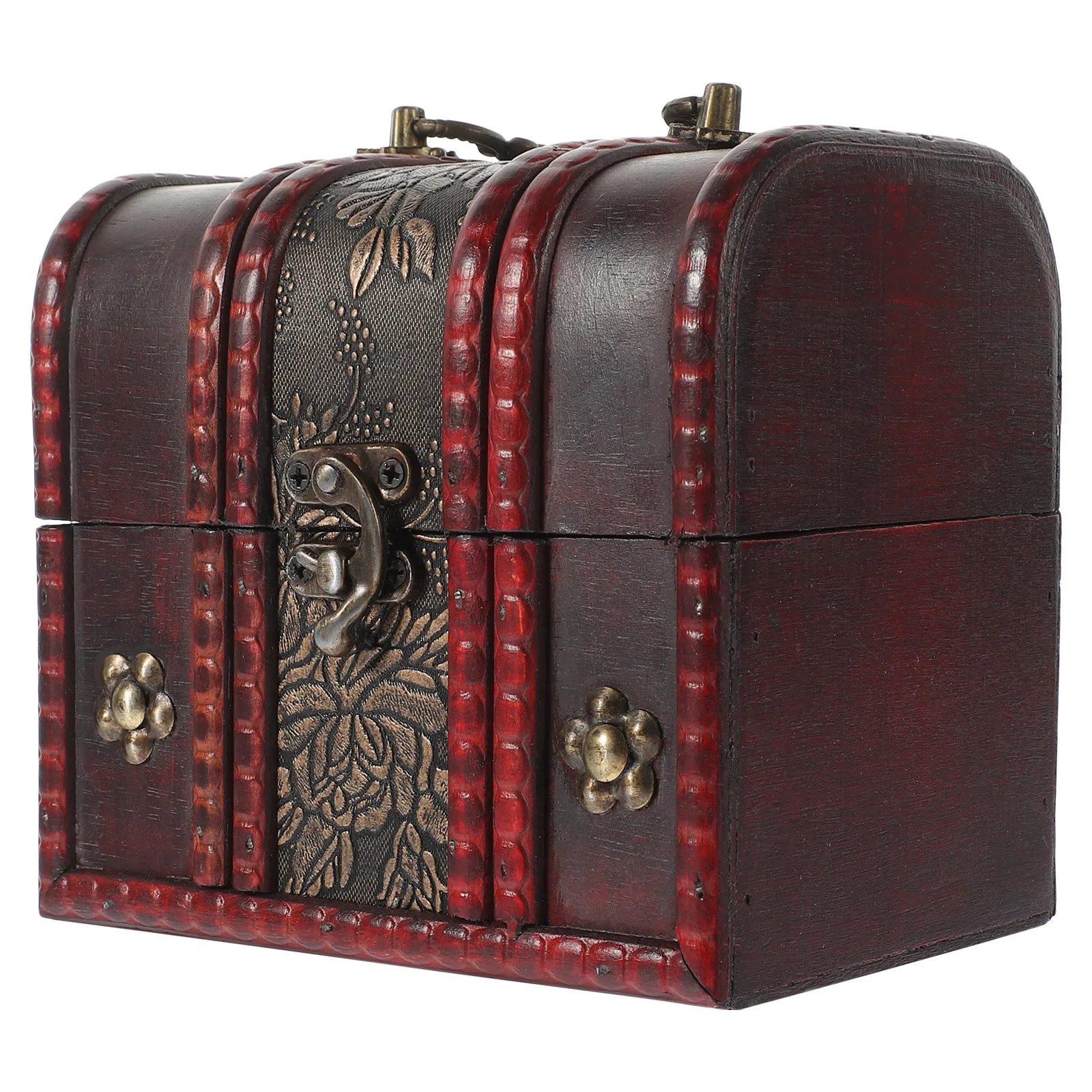 

Keepsake Gift Box Pirate Themed Party Decoration Classical Handheld Vintage Treasure Chest Display