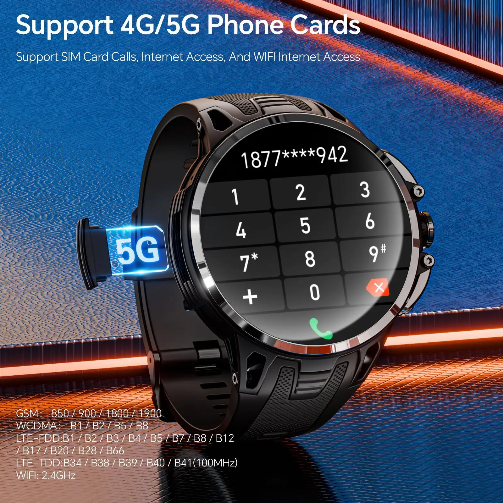 جديد LOKMAT APPLLP 4 Pro 4G ساعة ذكية للرجال 1.75 بوصة شاشة AMOLED 3GB 32GB لعبة Google Play مقاومة للماء أندرويد 11.0 ساعة ذكية