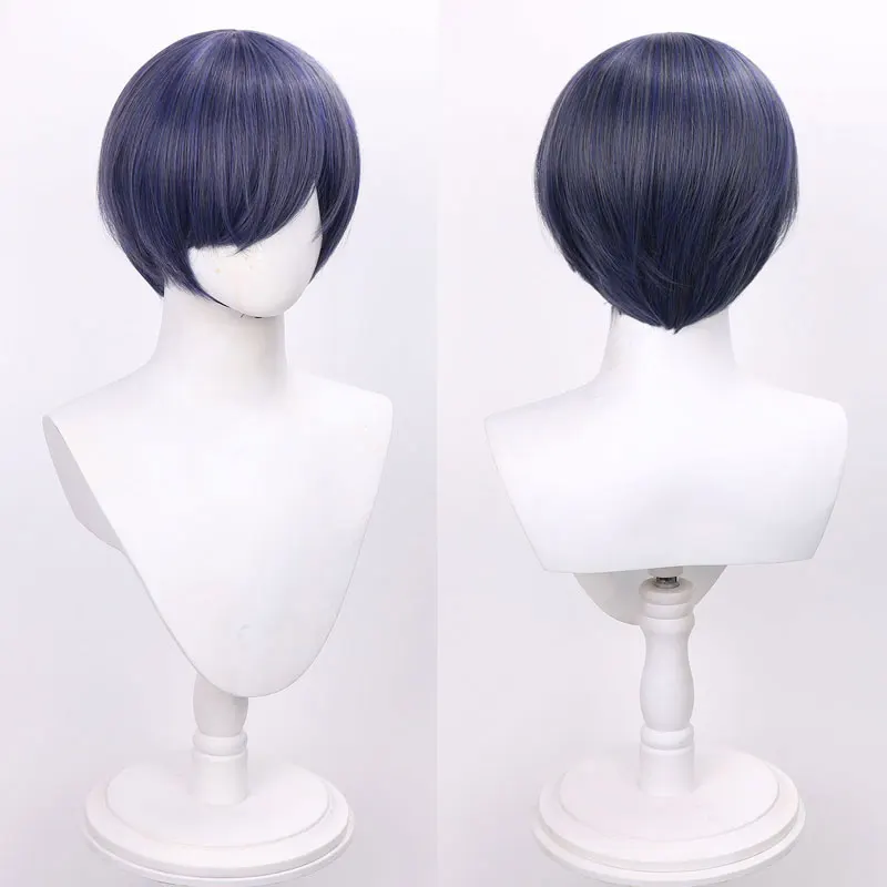 Anime Black Butler Ciel Phantomhive Cosplay Costume Wig Vest Coat Blue Uniform Set Comic Con Disguise Halloween Party Clothing - view 6