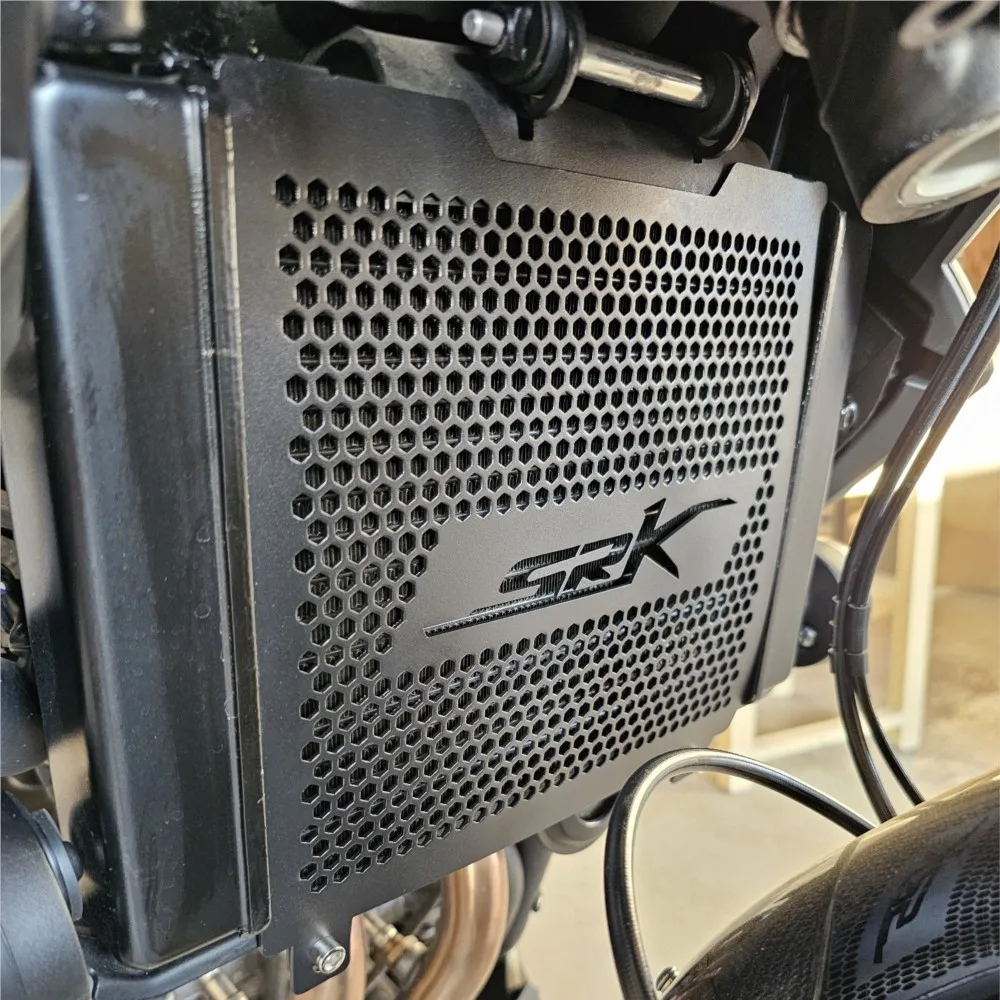

Защитная крышка радиатора для QJMOTOR SRK350 SRK 350, аксессуары для мотоциклов, алюминиевая защитная крышка радиатора
