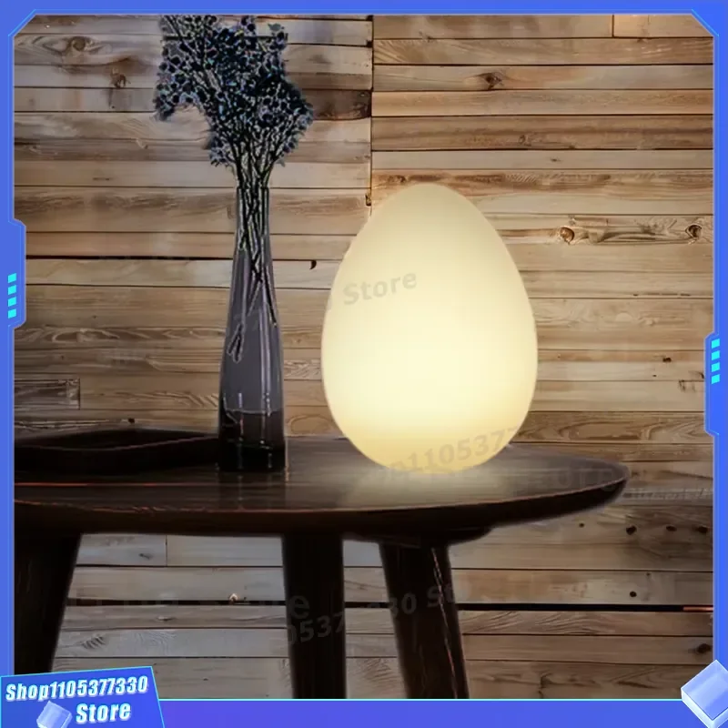 RGB Color Changing LED Sphere Lamp Decorative Night Light for Bedroom Desk Garden Home Ambient Lighting Waterproof Outdoor