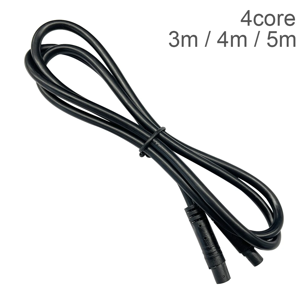 9.8Ft /13Ft /16Ft 4Pin Car Rear View Camera Extension Cable Driving Recorder Cable Coaxial Speaker Line for Audio System