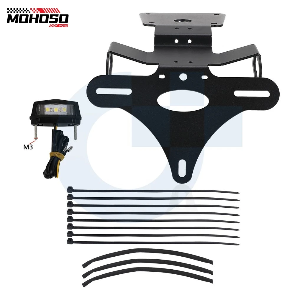 

Z650 RS License Plate Holder LED Light FOR KAWASAKI Z650RS 2021-2022-2023-2024-2025 Tail Tidy Fender Eliminator Parts Motorcycle