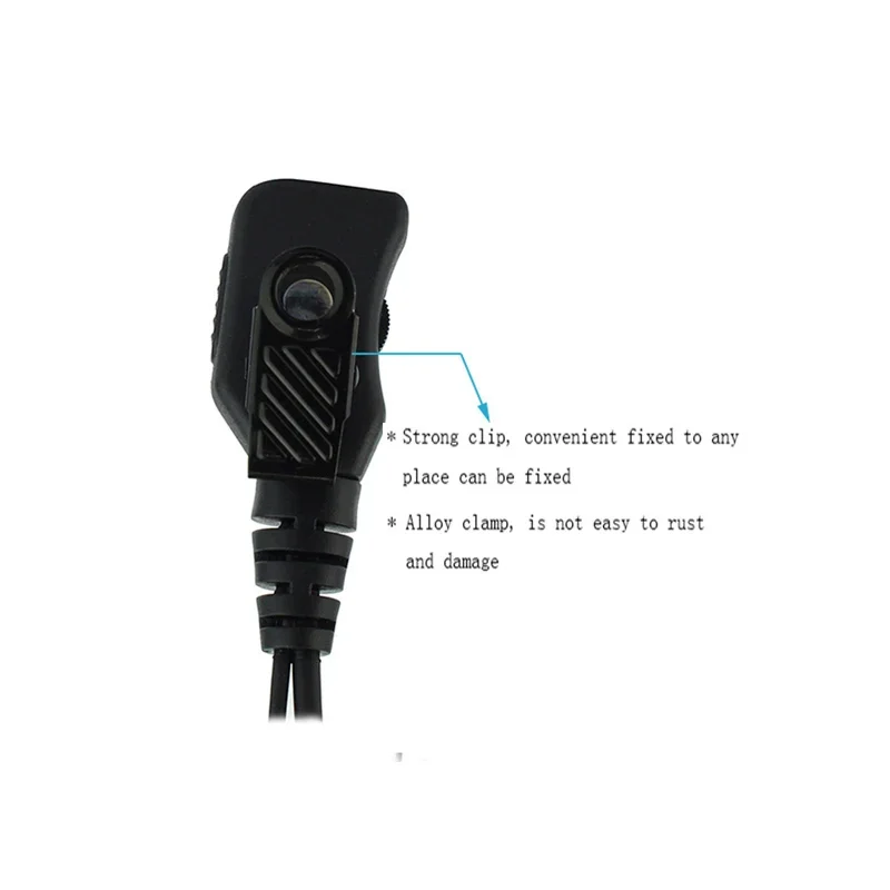 G Type Adjustable Volume Earpiece PU Wire 2Pin PTT Headphone For Kenwood BaoFeng UV-5R for Quansheng UV K5 Retevis RT5R Radios