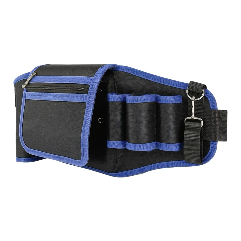 Electrician Waist Pouch with Drill Storage Multiple Tool Slots and Adjustable Belt for Reliable Field Performance