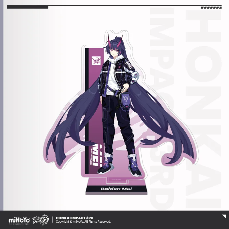 15CM MIHOYO Figure Game Honkai Impact 3rd Cosplay VALKYRIES Stand Elysia Kiana Mei Durandal acrilico statua accessori Anime