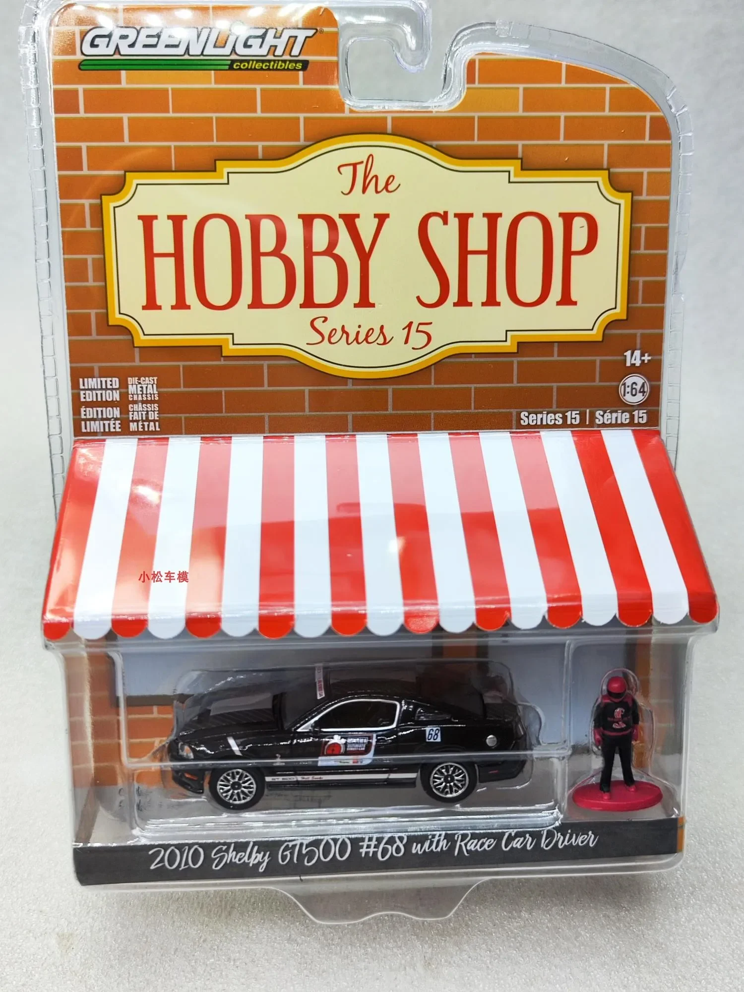 

GreenLight 1:64 2010 Shelby GT500 # 68-OPTIMA Ultimate Street Car&Racing Driver Diecast Alloy Car Model Collectible Gift
