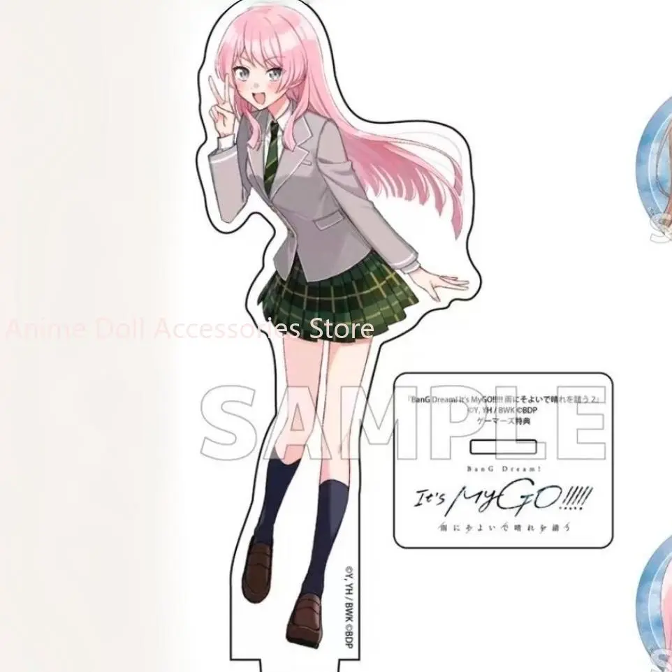Anime BanG Dream Anon Chihaya soporte acrílico modelo figura Cosplay placa de pie exhibición de escritorio juguete colección de Fans regalo