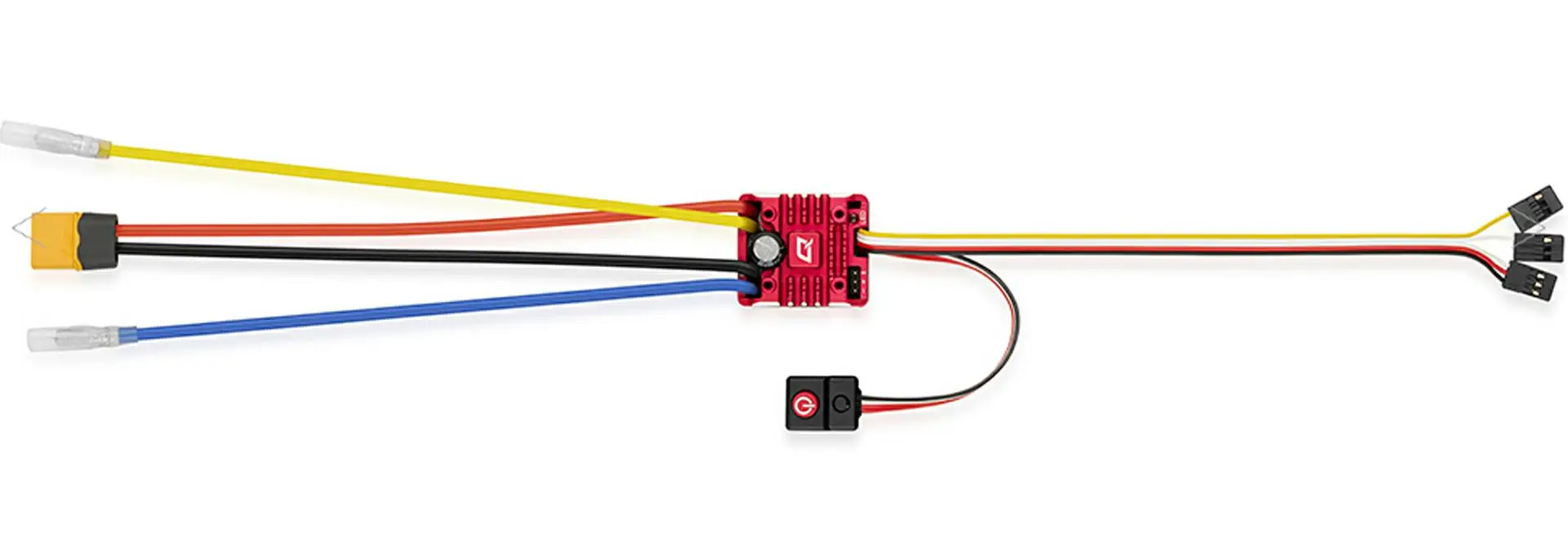 New HobbyWing WP 1080 G2 waterproof Brushed ESC 80A applicable to 1:10 1:8 RC crawler Climbing Car