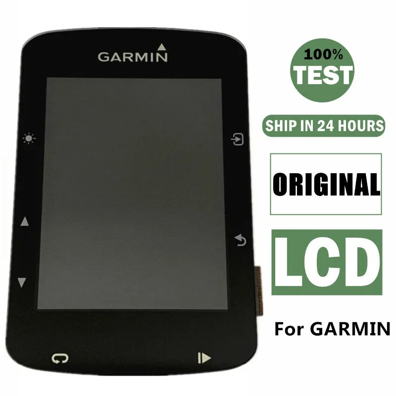 

Complete LCD Screen For GARMIN EDGE 520 520Plus Plus 520J Bicycle Speed Meter Display Panel TouchScreen Digitizer Repair