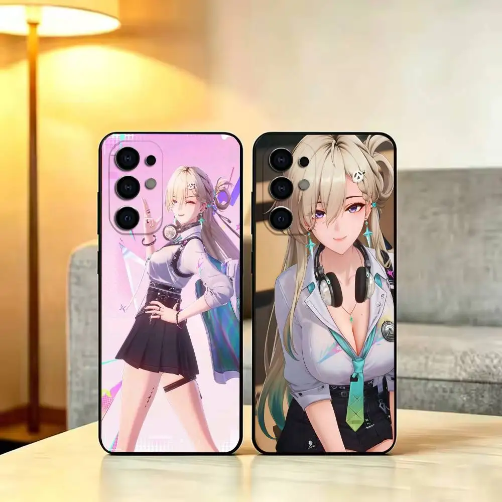 game Wuthering Waves  Lynne  Phone Case For Samsung S 25,24,23,22,30,21,10,9,Ultra,Plus,Lite,FE,4,5 GBlack TPU Soft Case