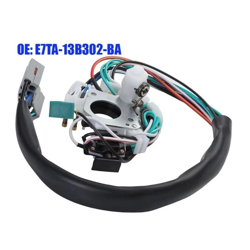 

Advanced Circuit Design Turn Signal Switch Plastic Warning Light Switch Direct Replacement Turn Switch for F150 F250 D7YA