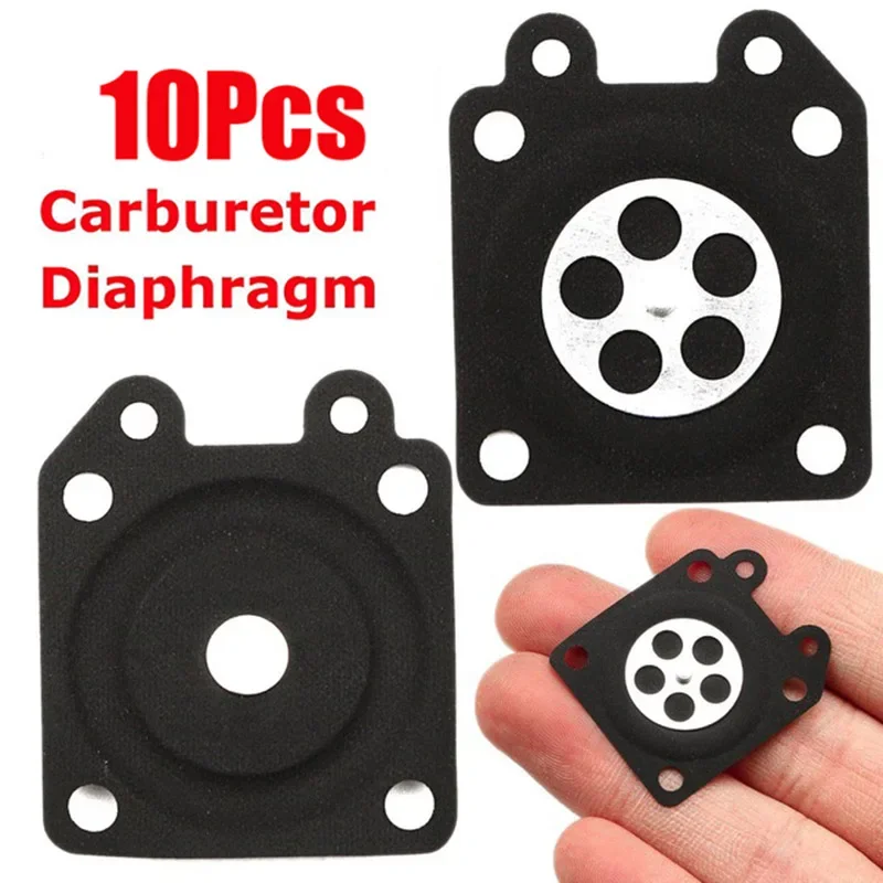 

10Pcs Diaphragm Gasket Repairing Carburetor Chainsaw Carburetor Metering Diaphragm Gasket For Walbro 95-526 95-526-9 95-526-9-8