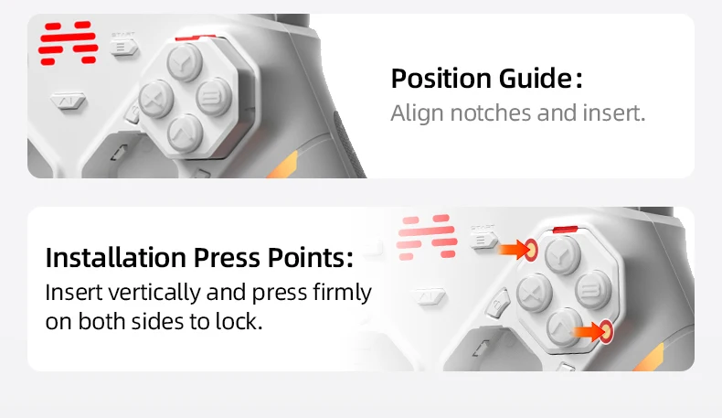 BEITONG PanGu Anpassbarer Modularer Controller Kabelloser Bluetooth-Gamepad Individualisierbarer Gaming-Controller für PC/NS2/Mobilgeräte/Steam – Detail 9