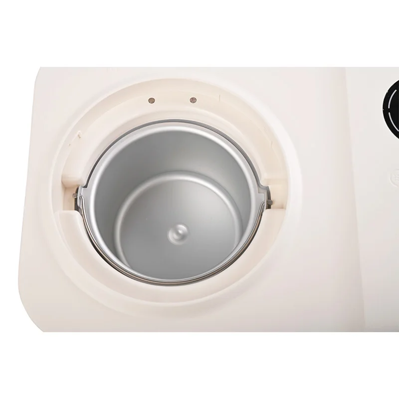 Durable Lifecode 1.2L Home Use Cooling Mini Ice Cream Maker Tabletop Machine With Compressor