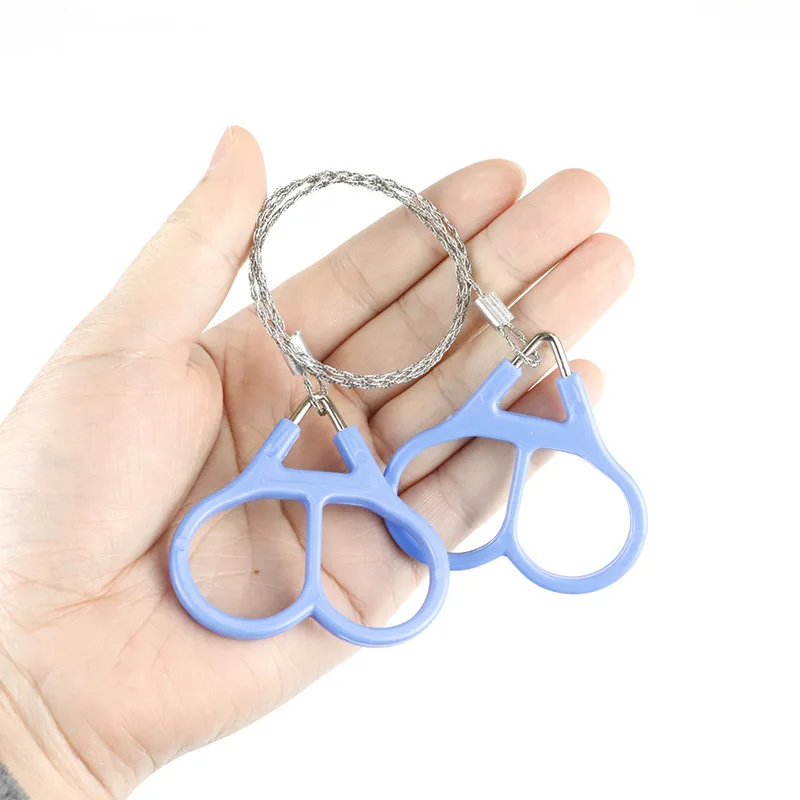 

10Pcs Hand Pulled Steel Wire Chain Saw Rope Saw Wire The Rescue Saw Outdoor Survival Equipment Outdoor Survival Supplies Tool