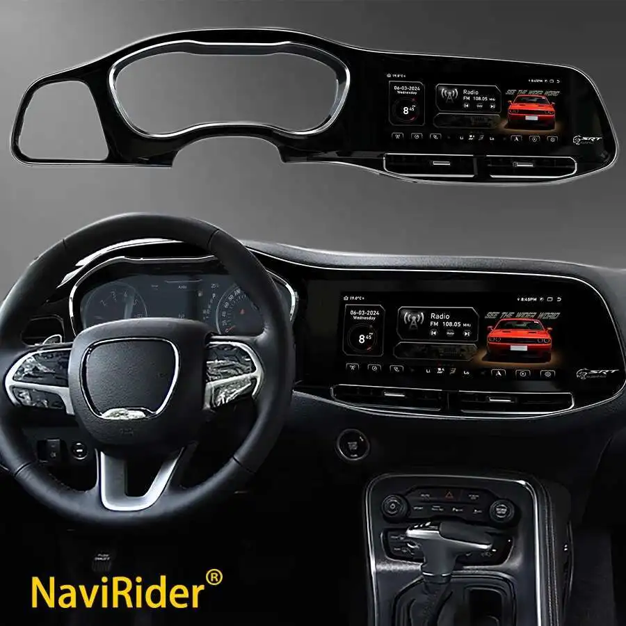 

12.3inch Car Radio For Dodge Challenger SRT Hellcat 2010-2023 Android Carplay Multimedia Video Player GPS Navigation Head Unit