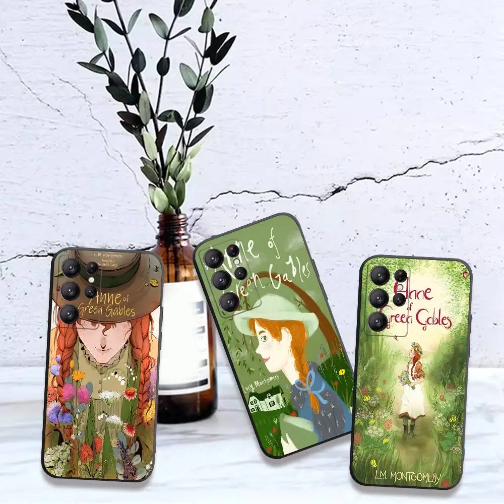Anne Of Green Gables Phone Case For Samsung S 24 Fe 25 Ultra Plus 20 Lite 21 30 22 23 24 22 Ultra 5G Fundas