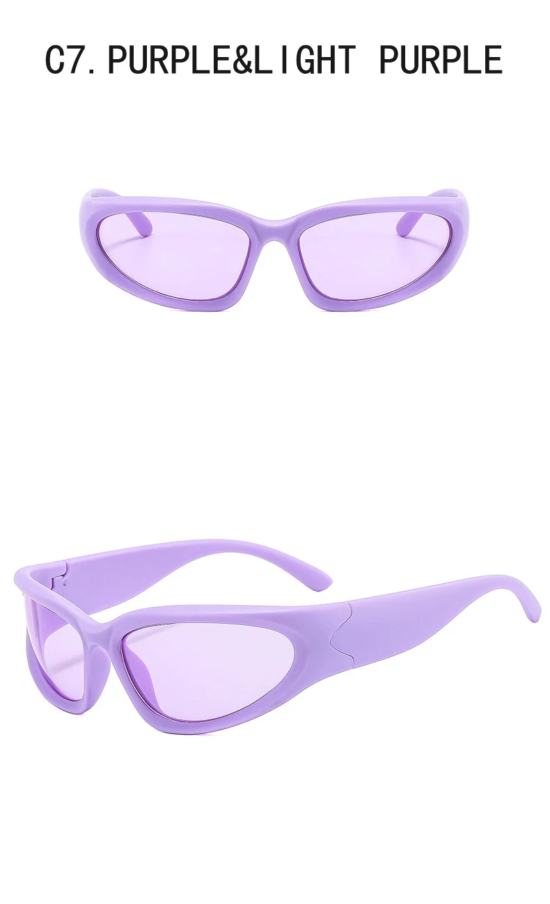 Steampunk Mode Goggle Frauen Sonnenbrille Weibliche Männer Punk Sonnenbrille Vintage Shades Brillen Dame Reiten Brillen UV400 – Detail 14