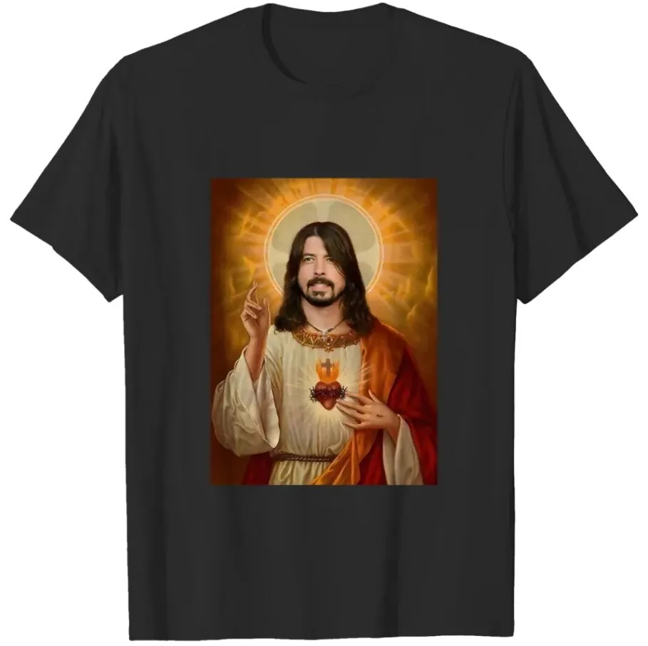 تي شيرت دافيس جروهل يسوع مضحك للجنسين بأكمام قصيرة جميع المقاسات S-2345Xl