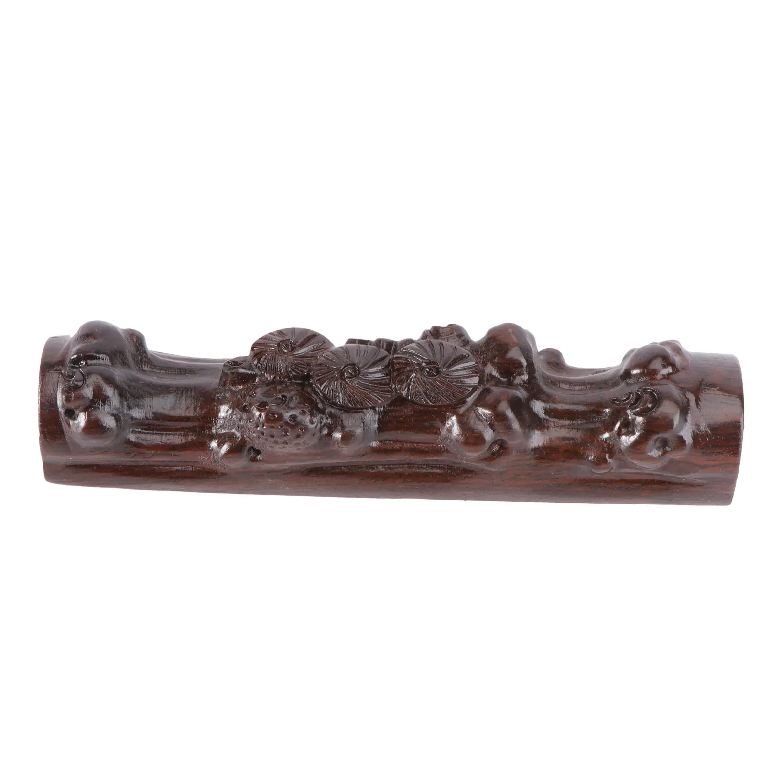 

Chinese Calligraphy Brush Holder Wooden Pen Holder Ebony Brush Rest Pen Stand Pen Rack