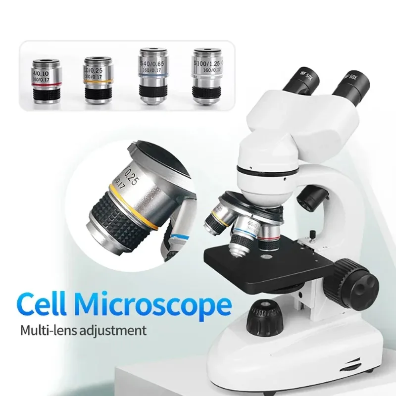 

WiFi 5 inch screen biological experiment microscope HD 15000X digital microscope cell observation electronic magnifying glass