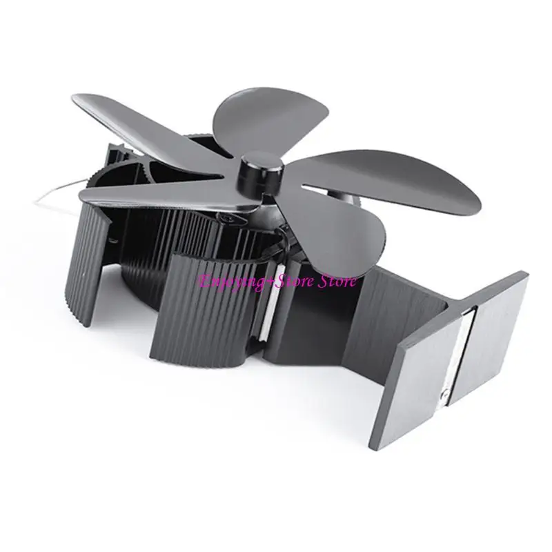G6DA Silent Fireplace Fan Farlace Distribuição calor eficiente ecológica para sala