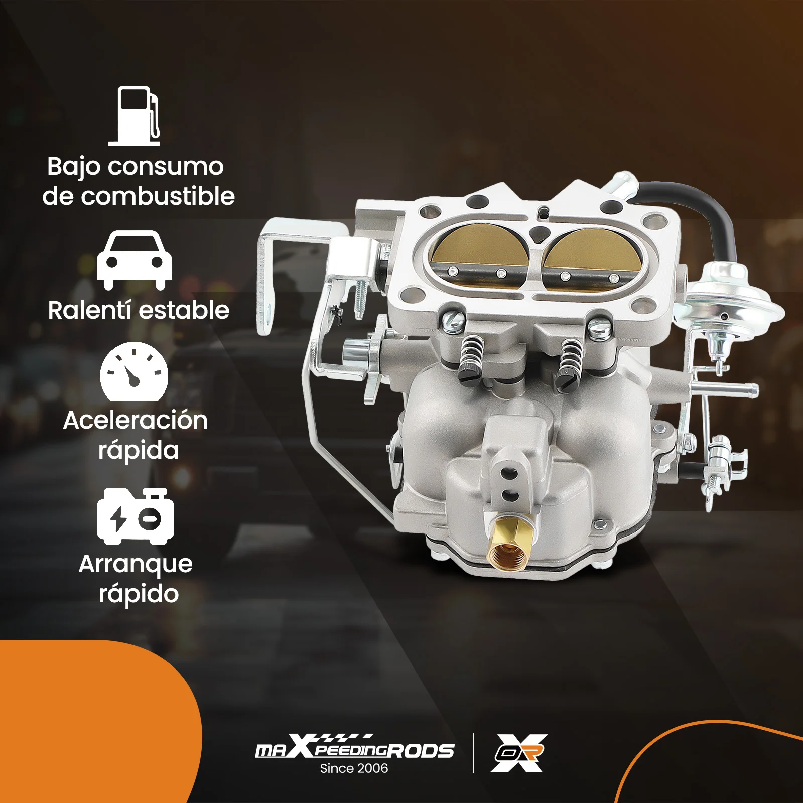 Carburetor Carburador For Dodge Chrysler 318 Engine 2 Barrel V8 5.2L 1967-1980 6Cil Engine Carburettors view 2