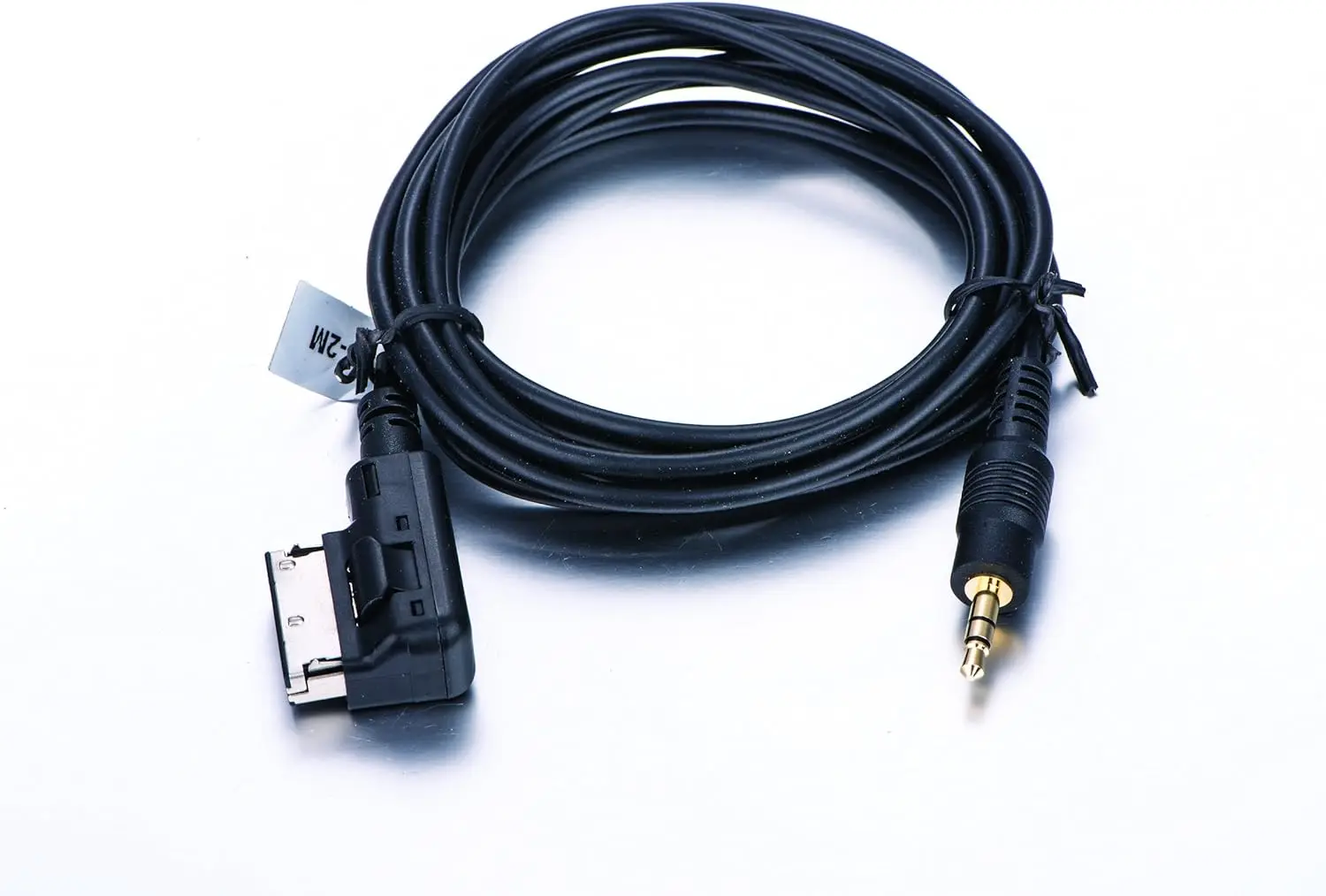 

AUX Media Interface Cable Compatible with Mercedes Benz 2010-2016 MMI Socket 3.5mm Plug 120cm Long