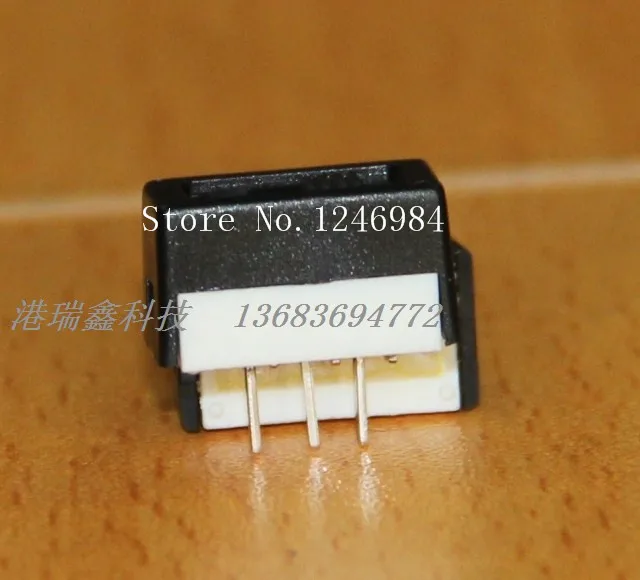 [SA]H251 single toggle switch two tranches tripod 2.54 Taiwan Deli Wei Ping dial slide switch push switch 6M--50pcs/lot