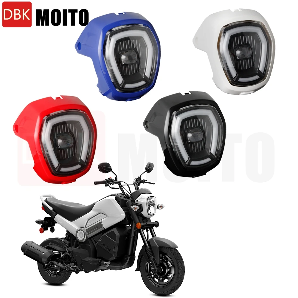 For Honda NAVI 2022-2023 Motorcycle Headlight HeadLamp Assembly Head Light Accessories Front Light Black Fairing