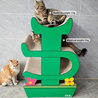 Cactus Cat Scratching Board 4-layer Cat Climbing Frame Cats Tree Durable Scratch Resistant Elf Soothing Pet Bed Toy Beds Nest