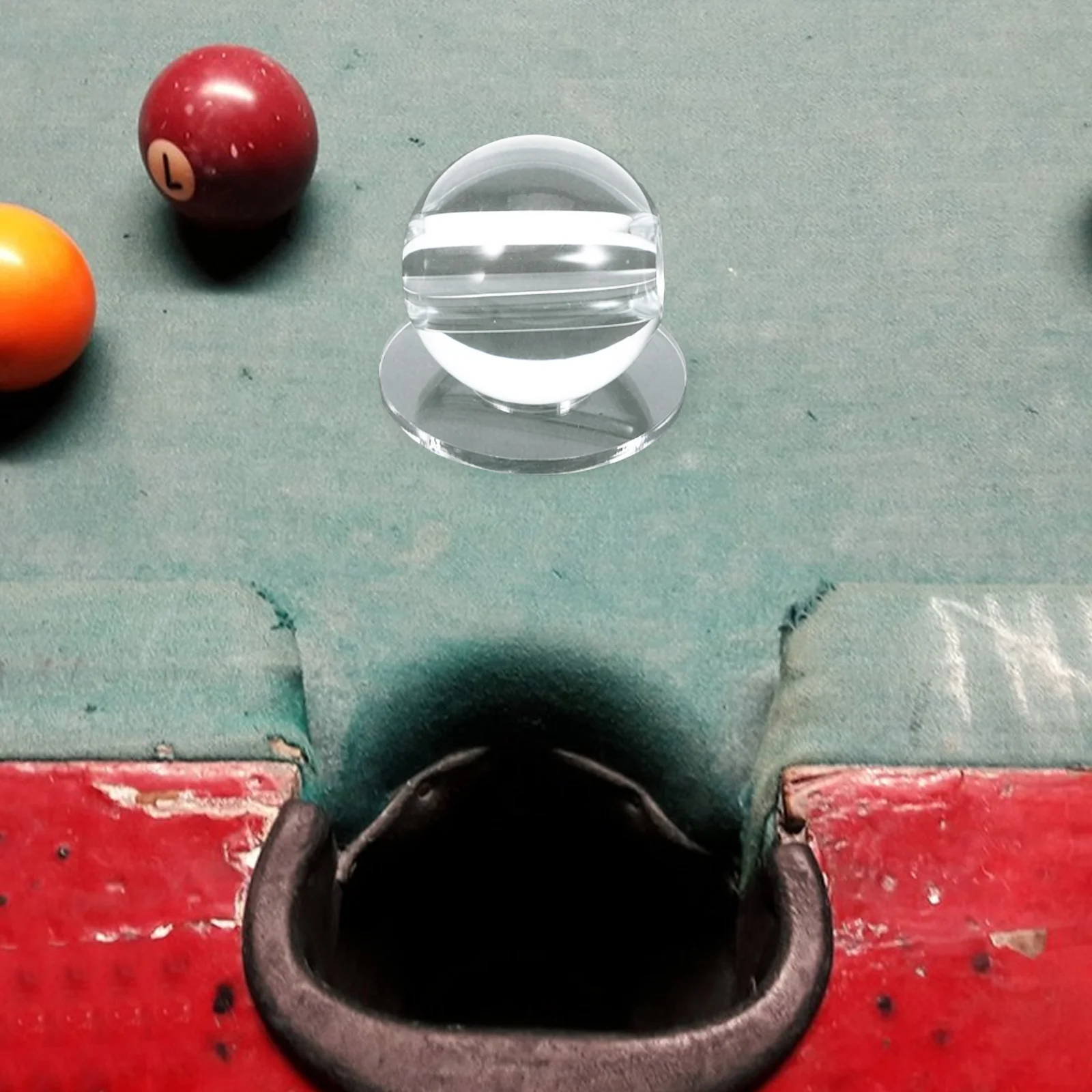 

Lightweight Transparent Billiards Trainer Tool Stroke Correction Snooker Practice Device Glass Acrylic Training Ball Exerciser
