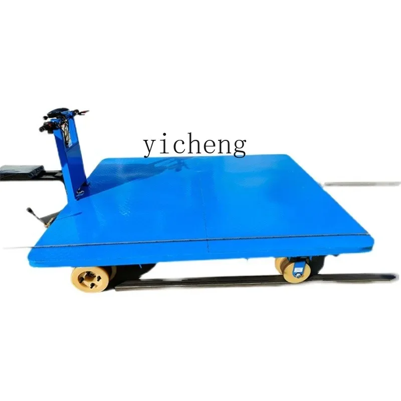 JXL6.8  Flatbed Truck Rail Wheel Insulated Flatbed Truck Electric Rail Transport