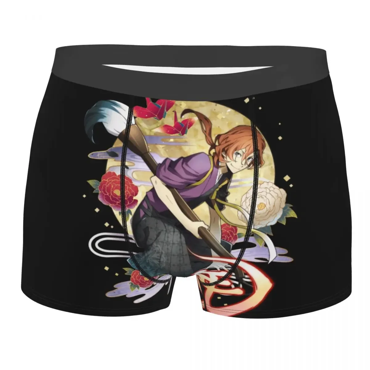 Bungou Stray Dogs Chuuya Nakahara Man'scosy Boxer Briefs,3D printing Underwear, Highly Breathable Top Quality Gift Idea