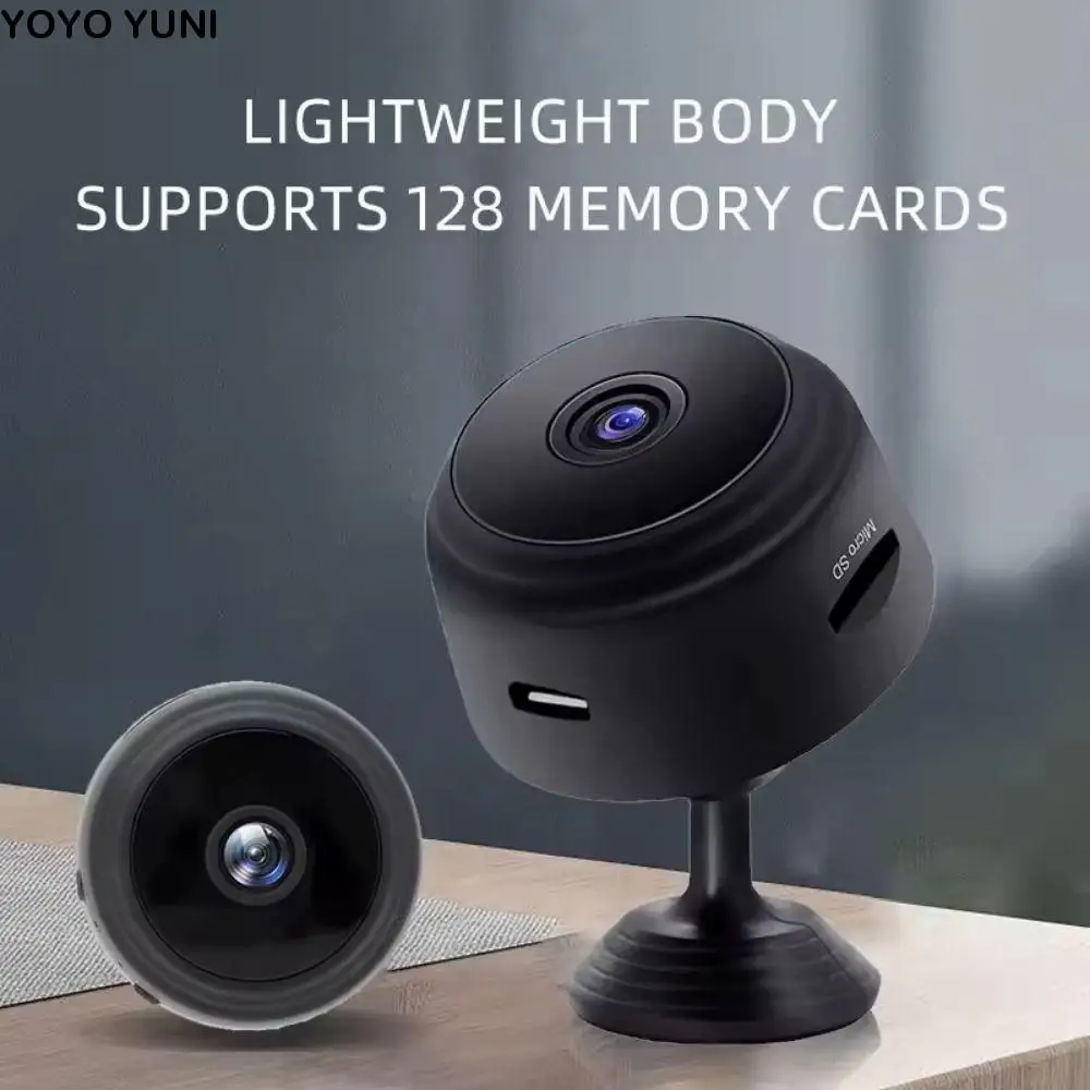 

Micro Video Recorder Mini Camera Motion Detection Wireless Design Two-Way Talk Camera Alarm System Night Vision Wireless Camera