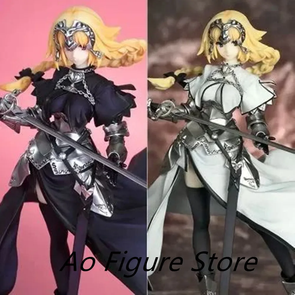 20cm Joan of Arc Fate/stay night Hold Sword Gk Ruler Anime Figure Figurine Pvc Statue Model Room Decoration Ornament Toys Gifts