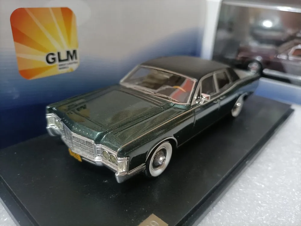 GLM 1 43 Lincoln Continental Coupe Modelo Lincoln Continental 1969 Metal Verde