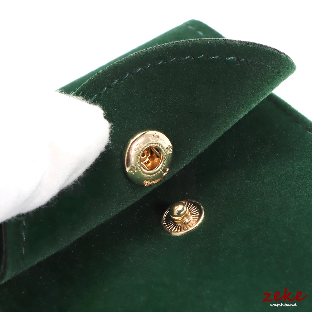 حقيبة ساعة مخملية أخضر أزرق أسود فلنلت حقيبة هدايا حقيبة تخزين للسفر حافظة متينة محمولة لحماية الغبار أخضر أحمر