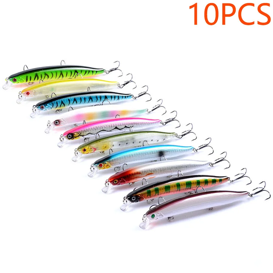 

10 шт., жесткая приманка, искусственная приманка для плавания, окунь, карп, 3d глаза, рыба, джеркбейт, гольян, воблеры, рыболовные приманки, снасти, воблеры для щуки