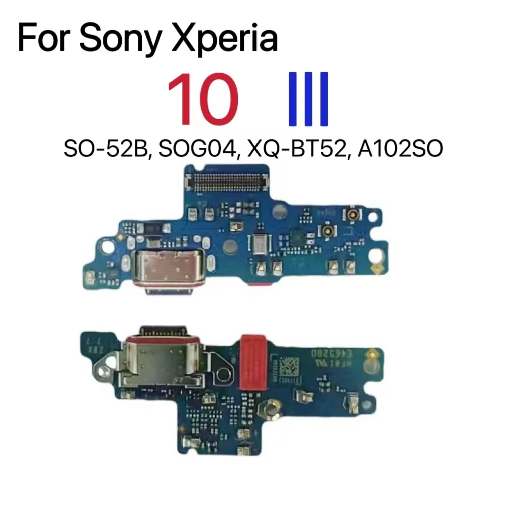 

For SONY Xperia 10 III X10iii Mark 3 USB Charging Port Charger Dock Connector Microphone Mic Flex Cable Circuit Board