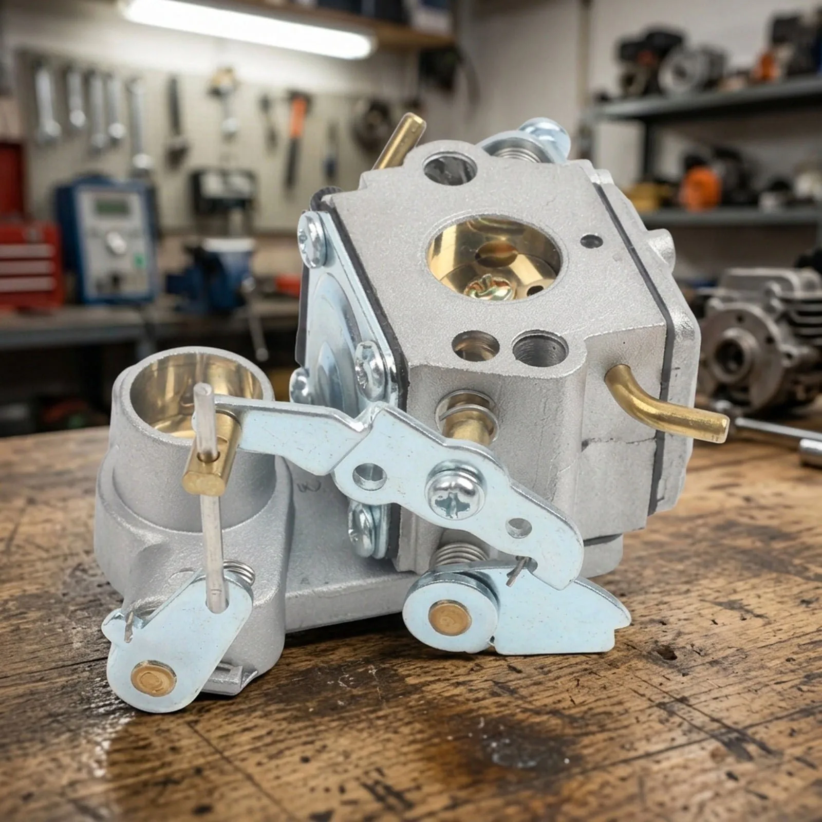 Replacement Carburetor for Poulan PP4218 PP4218A PP3516 Chainsaws Designed to Improve Fuel Delivery with Full Component Set