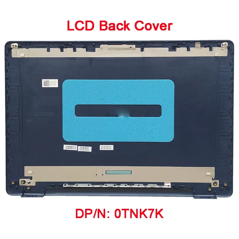 Tampa traseira do LCD para Dell, Inspiron 15, 5000, 5593, série 5594, 0TNK7K, TNK7K, novo