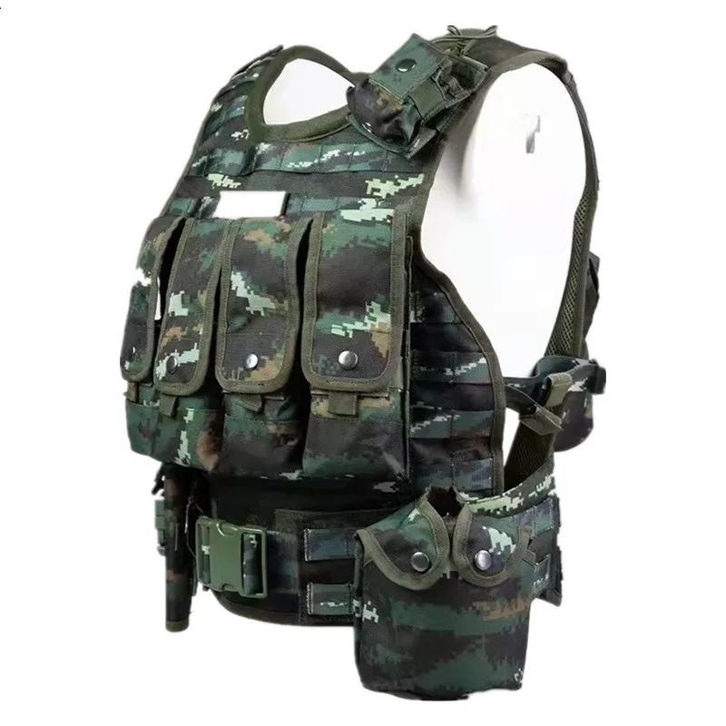 

Wholesale Oxford Fabric Combat Tactico Plate Carrier Waterproof Safety Tactical Vest with Molle System