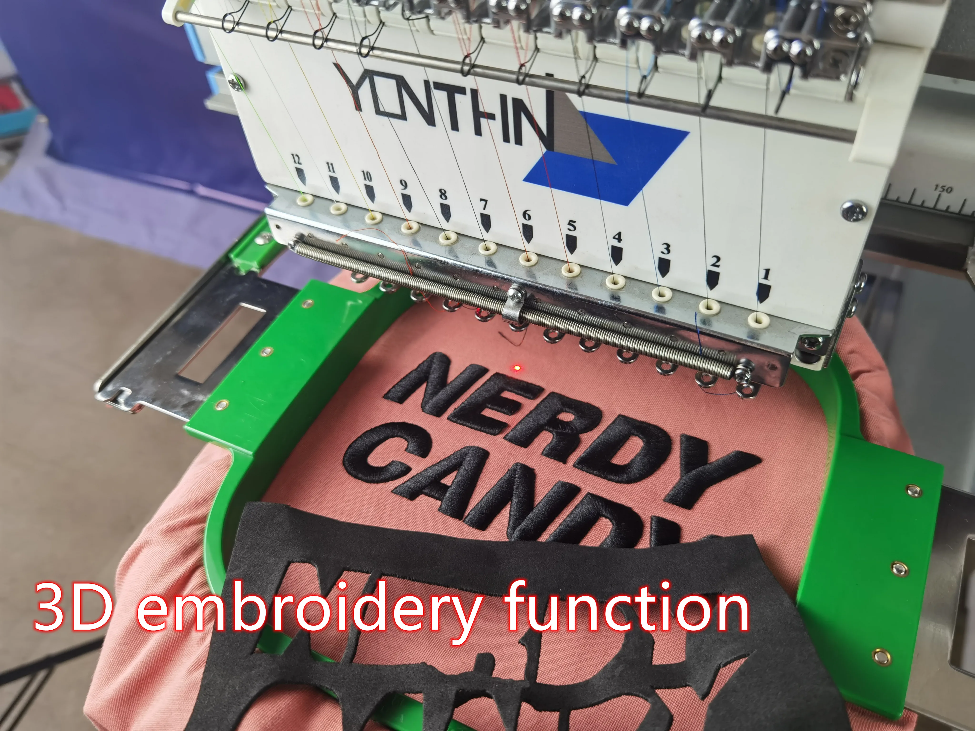 Yonthin Singer Commercial Domestic Multi-needle Computerized Embroidery Machines Supplier in Uae 1head