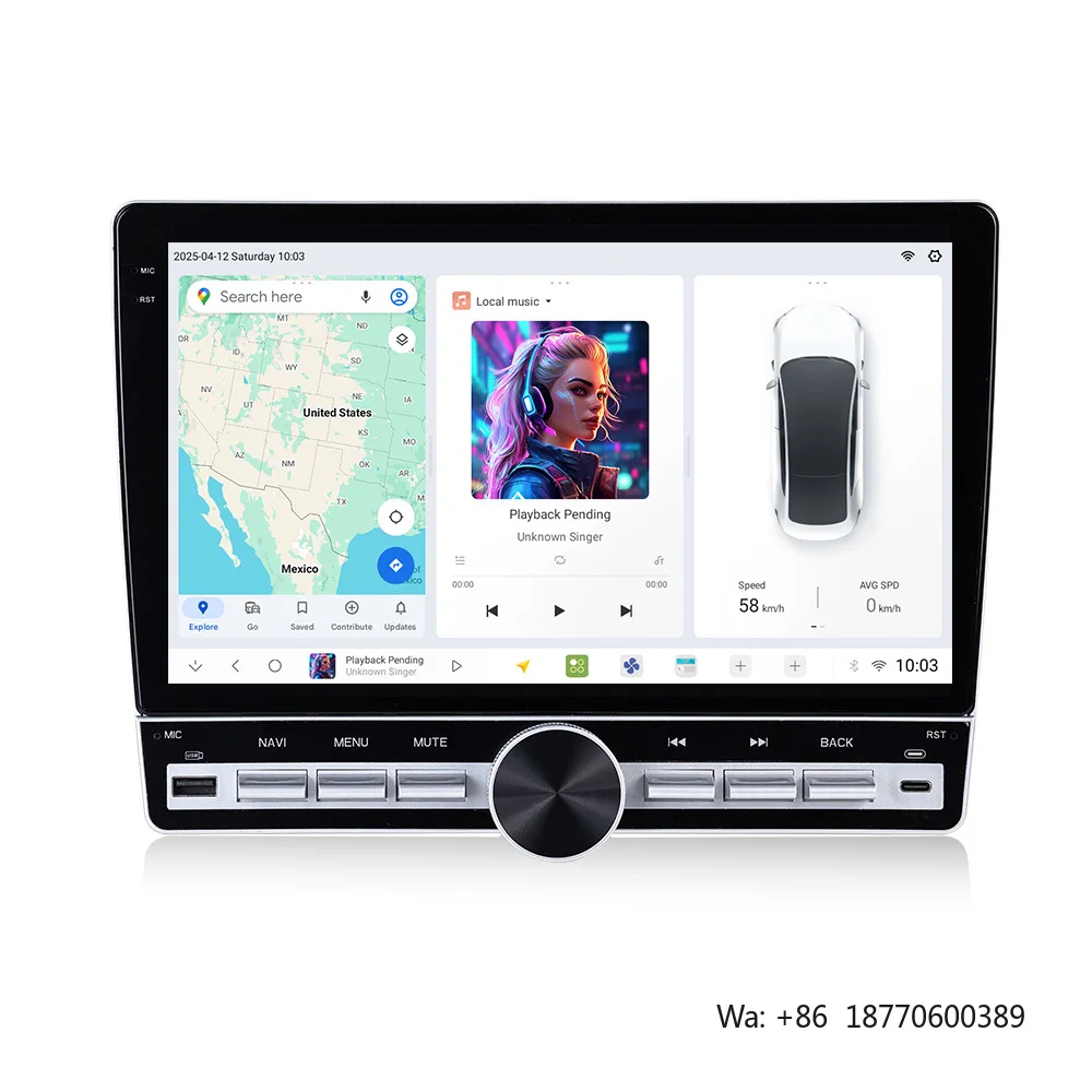 

NaviFly DUDU7 Car-play Newest Android System 10.1inch Host Unit with Button for Universal toyota Honda VW Hyundai
