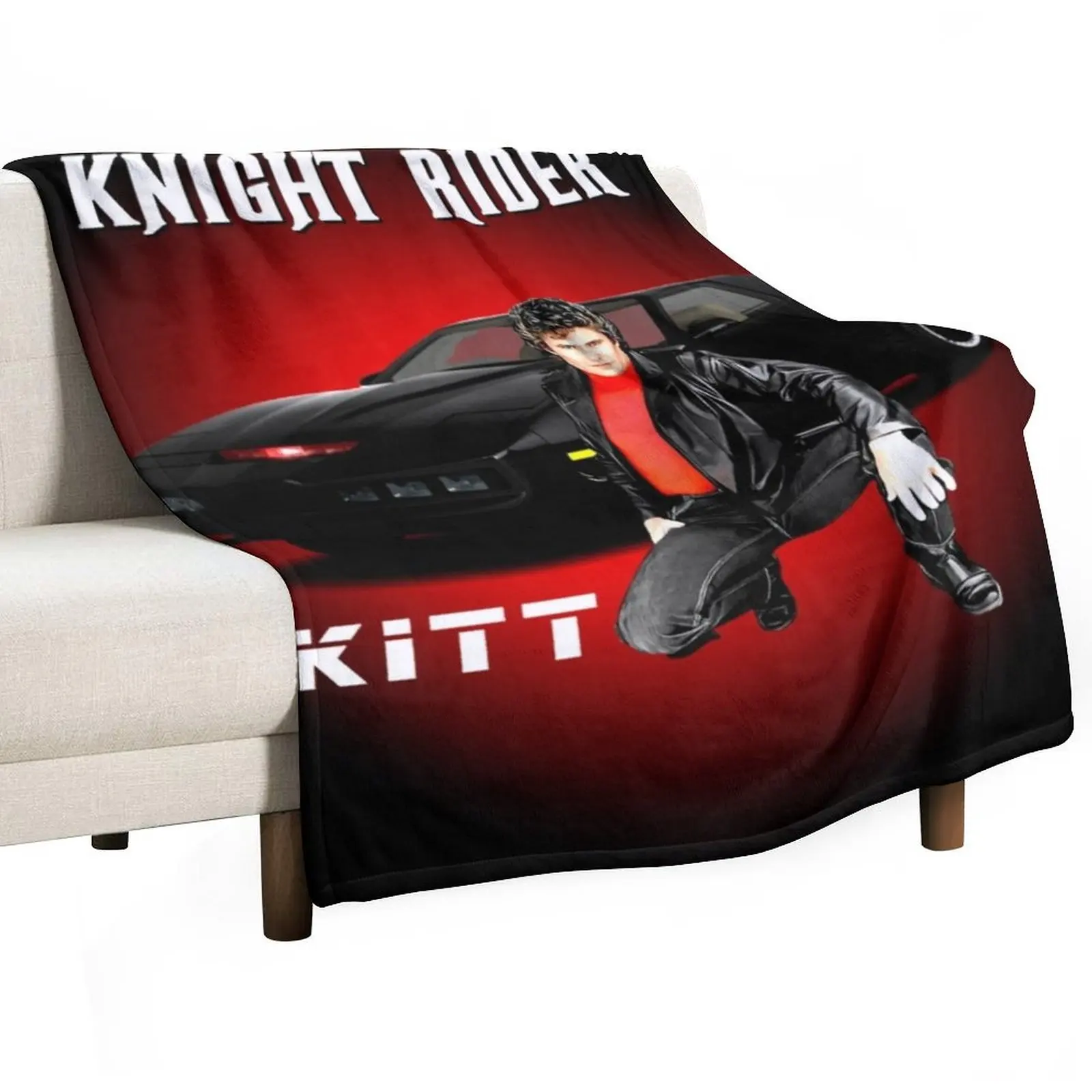 

K2000, knightrider Throw Blanket Plaid on the sofa Soft Plush Plaid Blankets