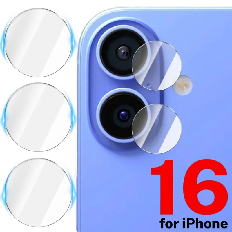 5/1Pcs for iPhone16/16 Pro/16 Plus/16 ProMax Camera Lens Glass Screen Protector Anti-scratch Hardness Lens Films for iPhone 16