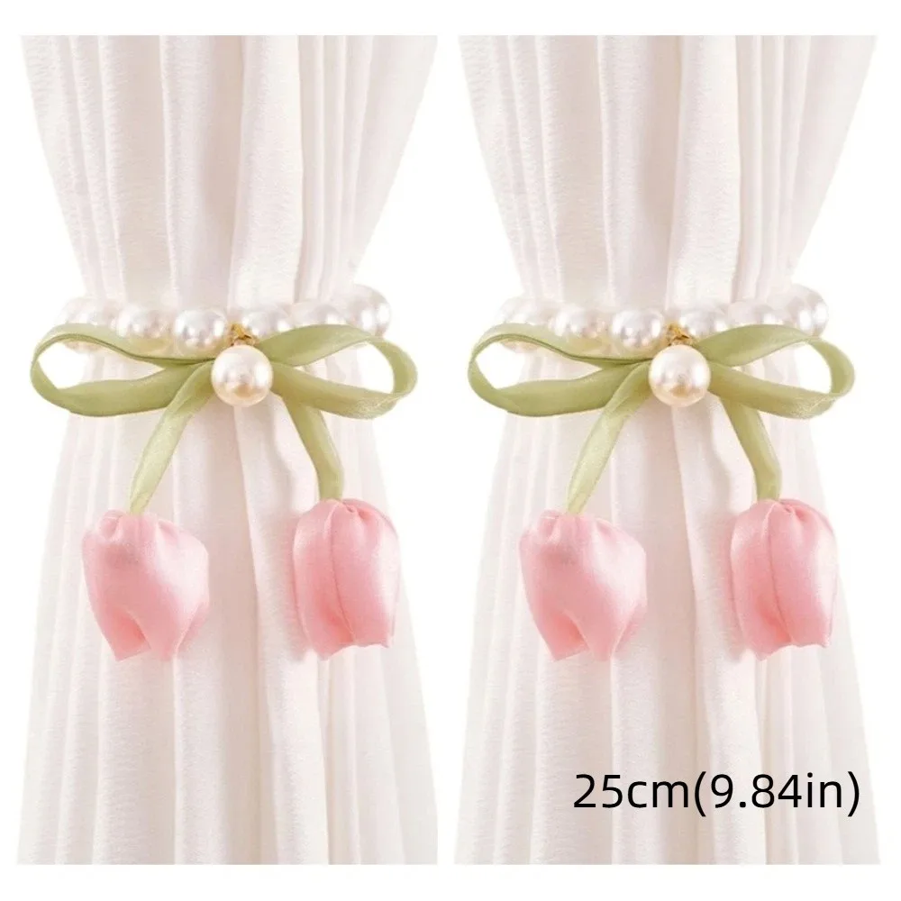 Creative Fashion Tulip Curtain Straps Elegant Beautifully Curtains Tie Rope Adjustable Curtain Buckle Living Room